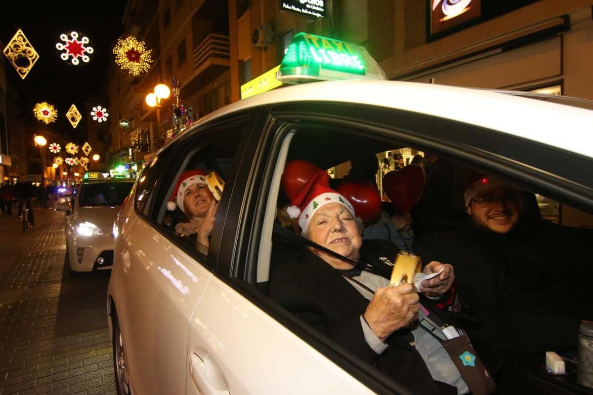 Los Taxistas ponen corazón a la Navidad