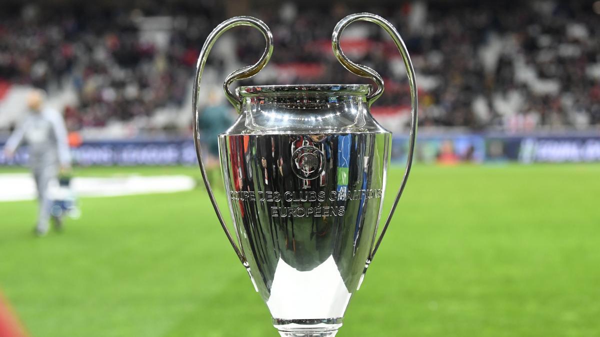 El trofeo de la Champions League