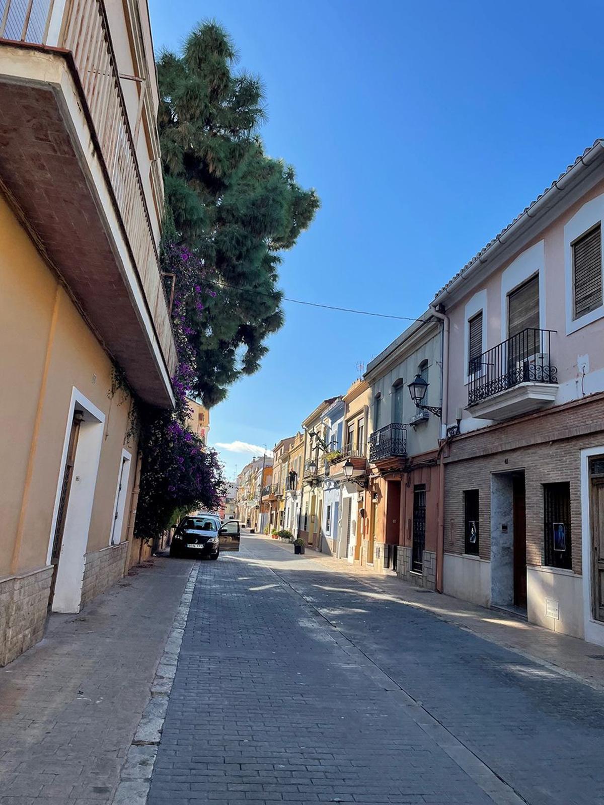 Calle de Rocafort, en Valencia