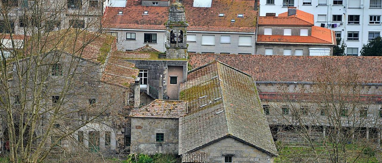 El convento de Santa Clara, 12.000 metros cuadrados de espacio monumental y huerta en el centro. | // G.S.