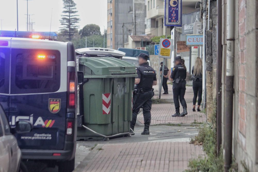 Sucesos | Cinco detenidos en una operación antidroga entre Pontevedra y Marín