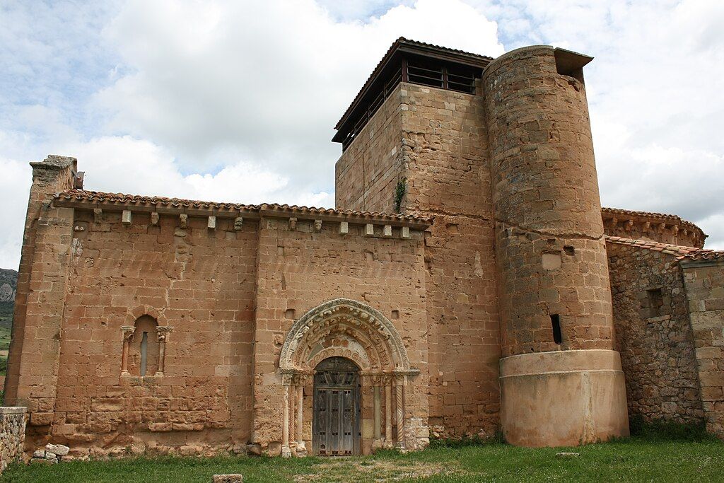 Iglesia de San Andrés, en Soto de Bureba.
