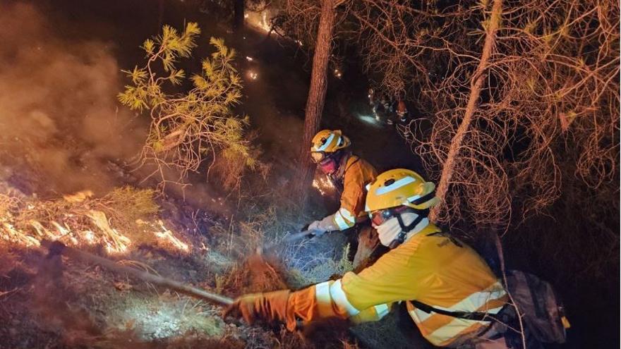 Extinguido el incendio de El Valle: ha calcinado más de dos hectáreas de monte