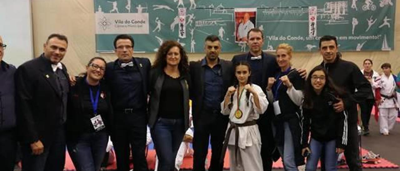 Lucía posiciona al karate de Benetússer en el podio europeo