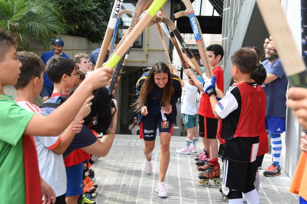 María Sanjurjo, campeona del mundo en A Coruña