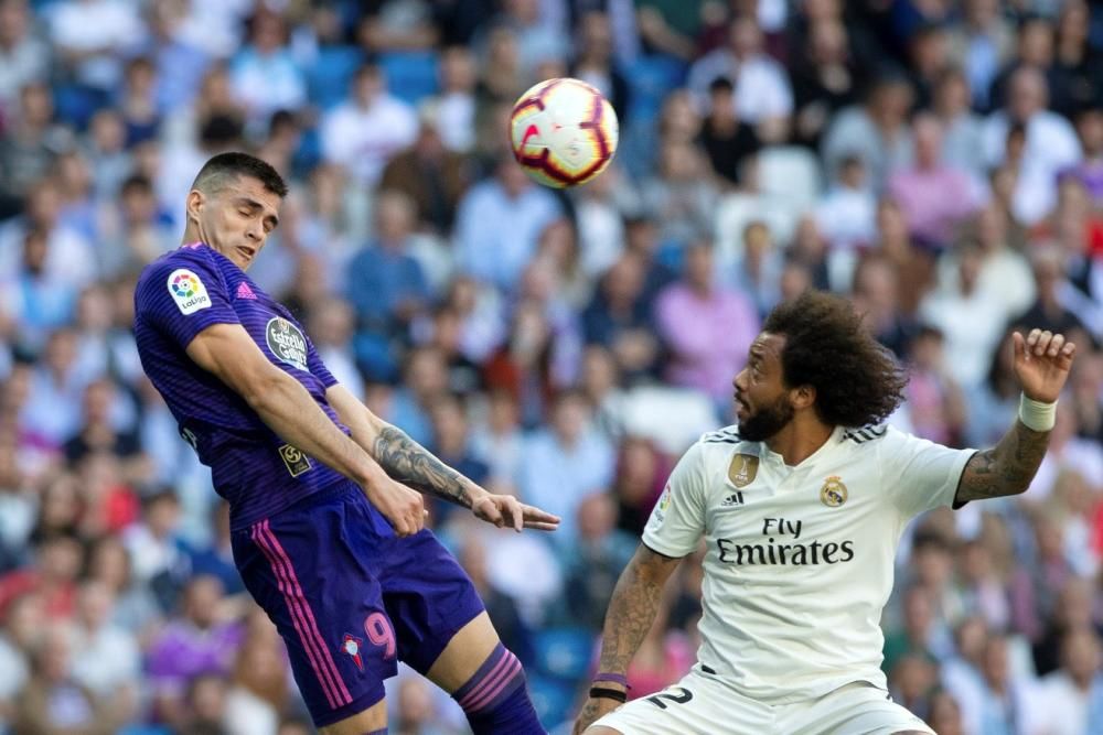 El Real Madrid - Celta, en imágenes. // EFE | R. Jiménez