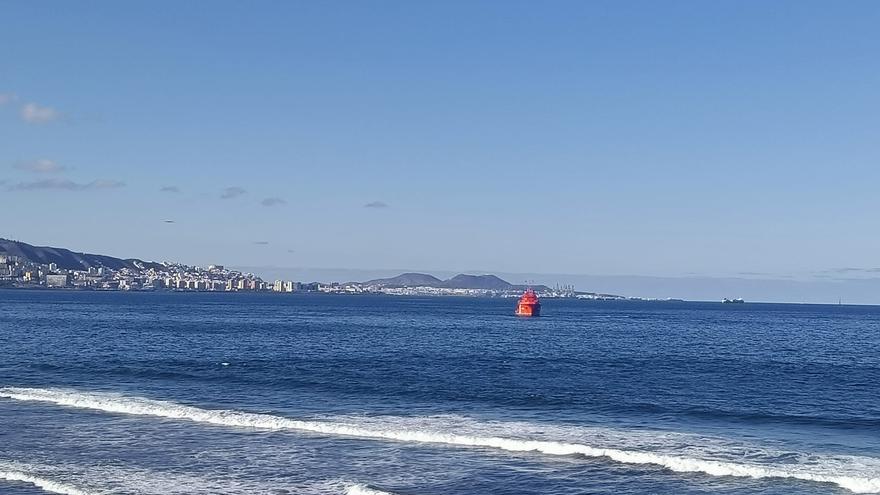 Vertido de combustible en la bahía de Las Palmas de Gran Canaria