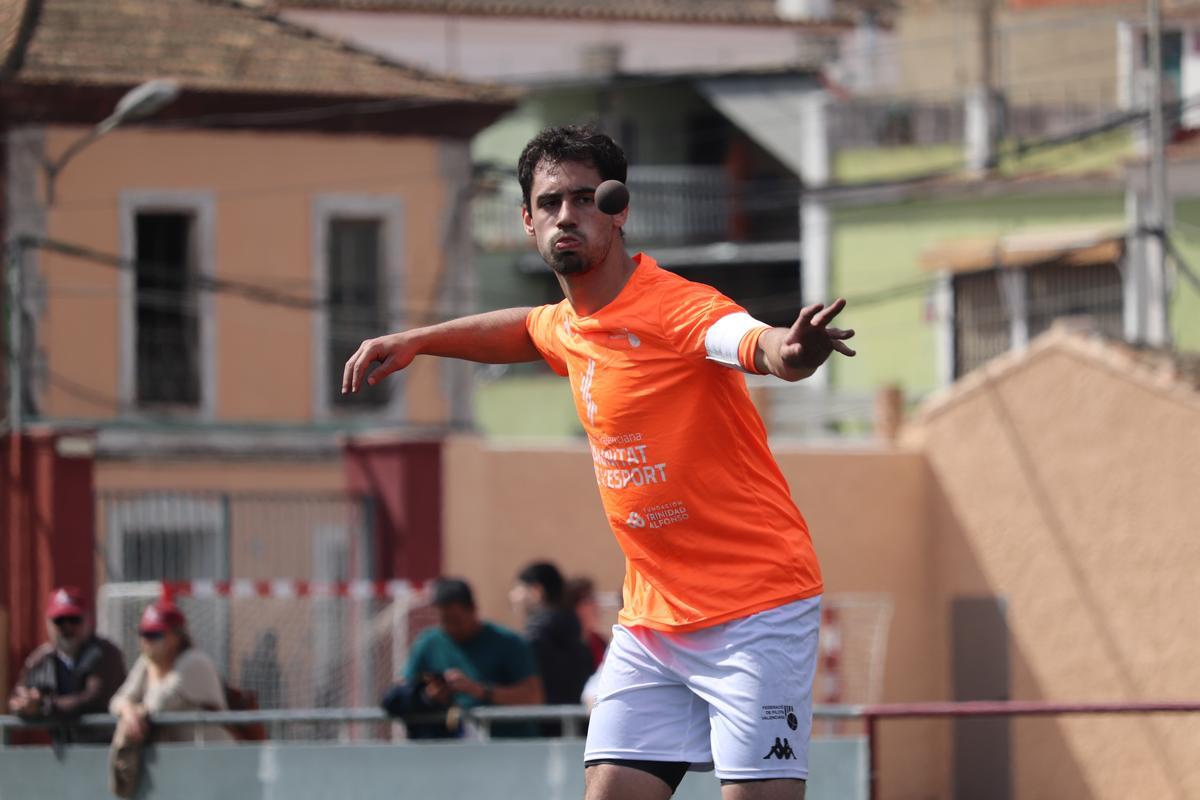 Marc Giner, al traure durant una partida de Joc Internacional.