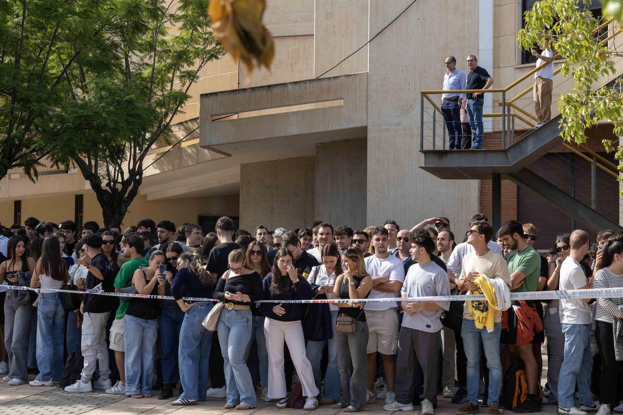 Tensión en la Universidad de Alicante por la visita de Vito Quiles