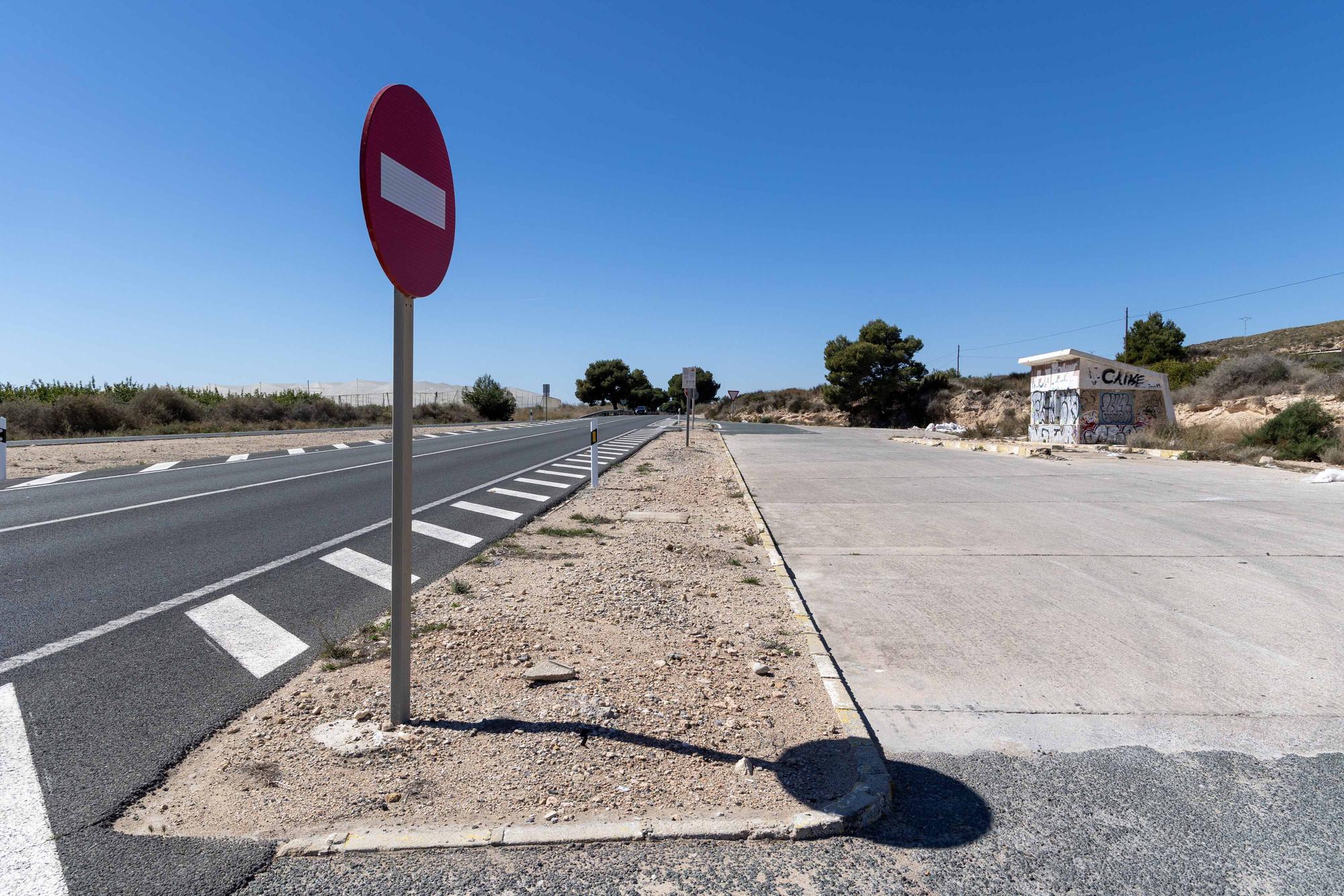 N-340, la carretera olvidada entre Alicante y Elche