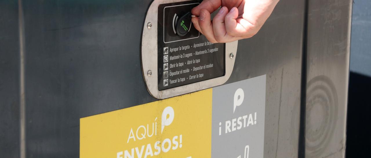 Reciclaje en el área metropolitana de Barcelona.