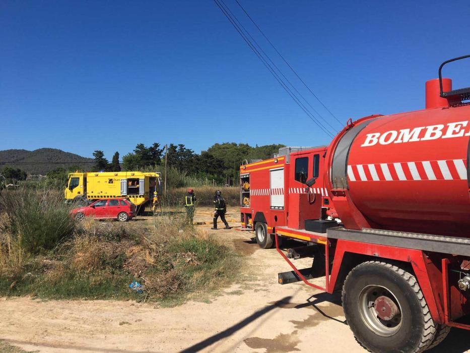 Incendio en Sant Antoni