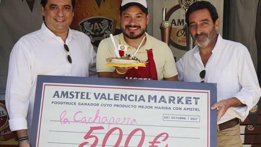 La Cachopera gana  el Amstel Market