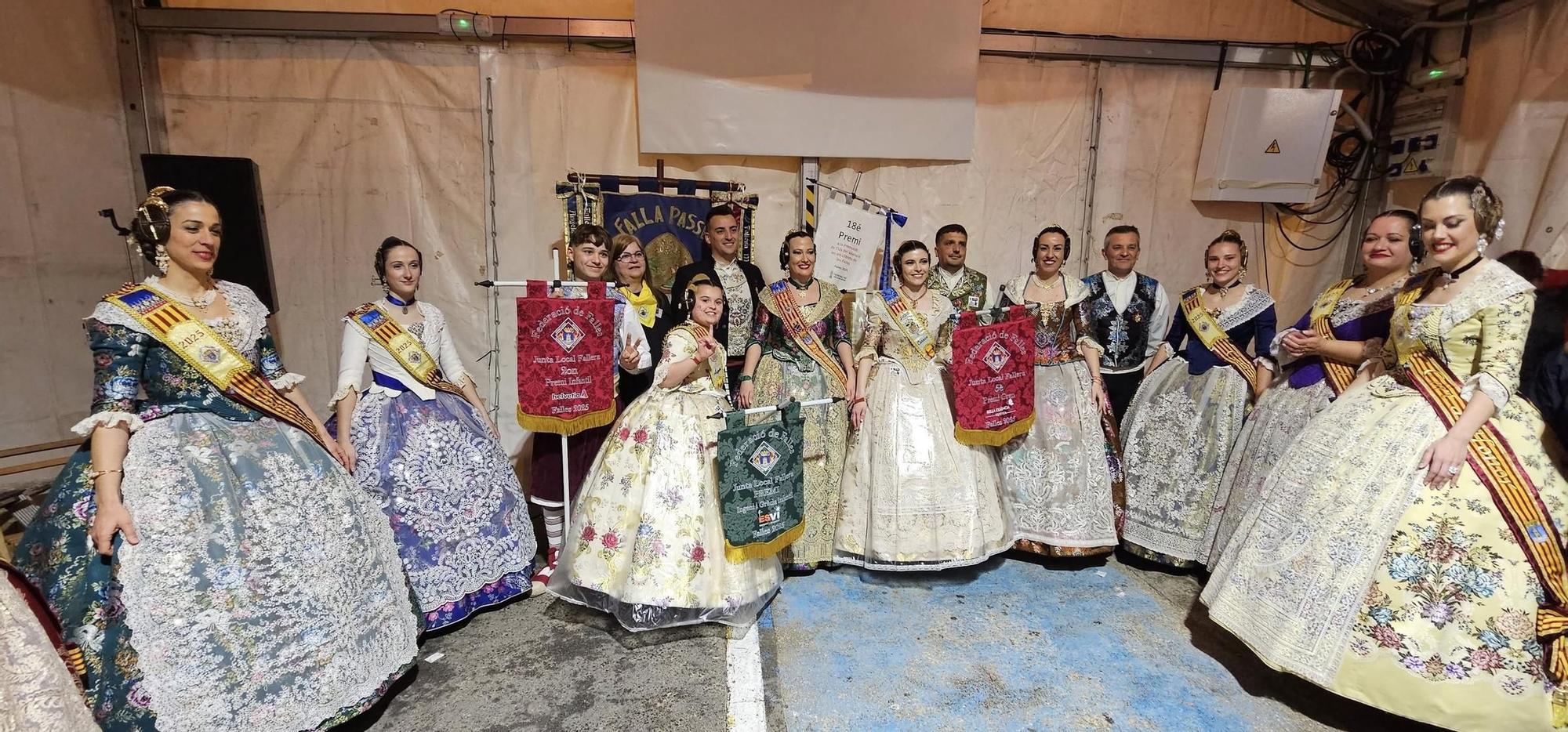 Les imatges de l'entrega de premis a les Falles de Tavernes de la Valldigna