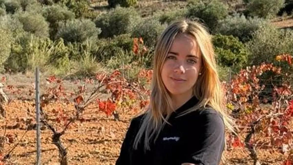 Paula Nuévalos, agricultora