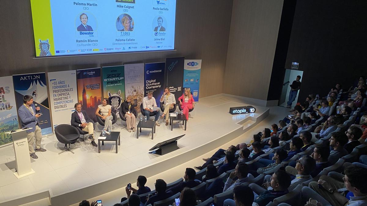 La última edición del Zaragoza Startup Fest, que reunió el pasado mes de octubre en Etopia a 50 inversones y 50 empresas innovadoras.