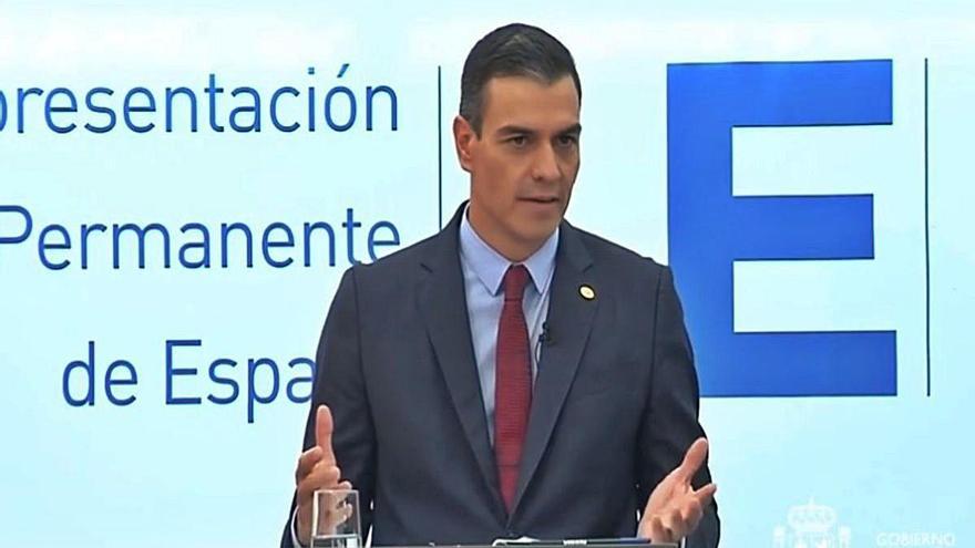 Sánchez va anunciar la reforma des de Brussel·les.