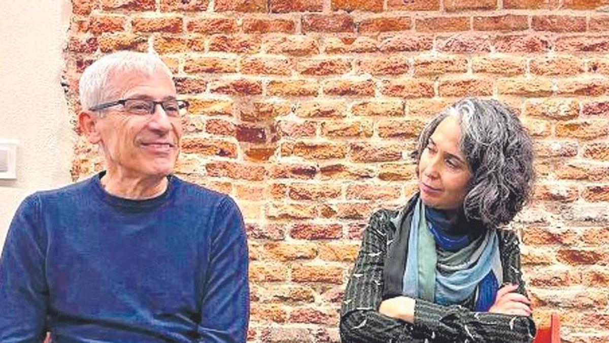 José Ovejero y Edurne Portela,