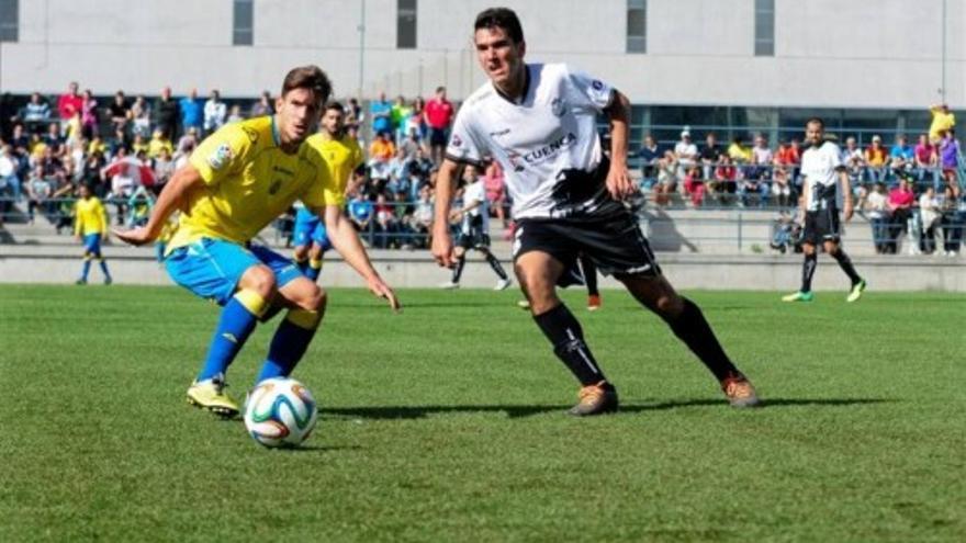 Las Palmas Atlético - Conquense, noviembre 2014