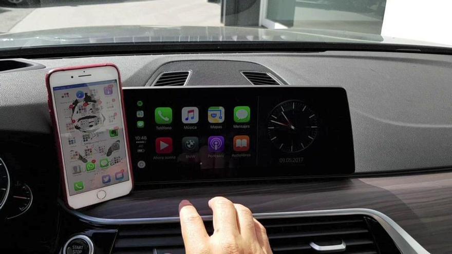 Controlar el iPhone en el coche sin cables