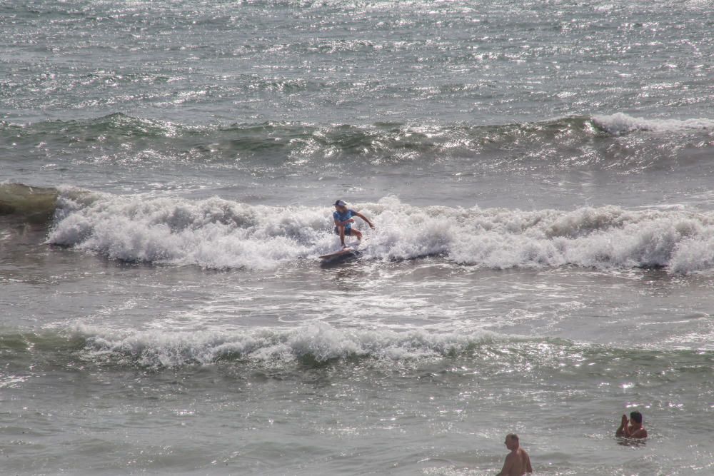 Surfistas de Orihuela recogen firmas en contra de
