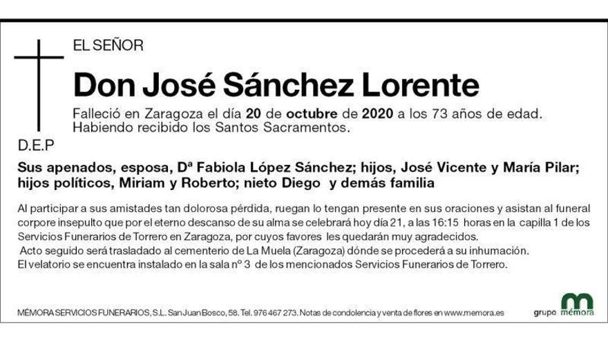 José Sánchez Lorente