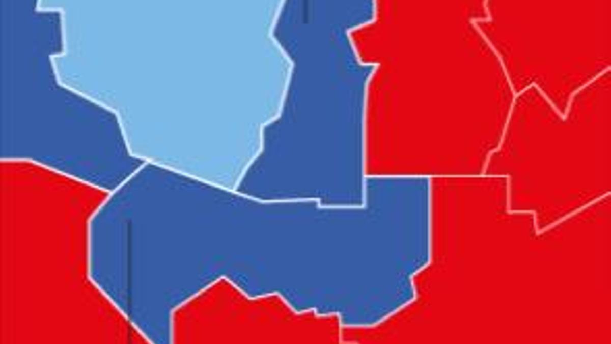 Resultados de las elecciones en Barcelona ciudad por distritos