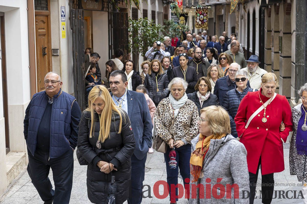 Cofradías y Hermandades de Semana Santa Peregrinan a Caravaca