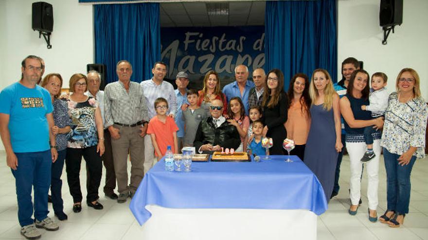 Don Abraham cumple cien años