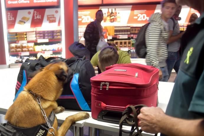 REPORTAJE UNIDAD CANINA AEROPUETO DE GRAN CANARIA