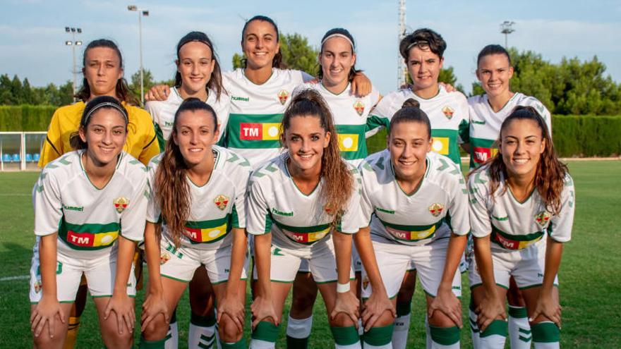 Once inicial del Elche que se enfrentó al Murcia Féminas en el Trofeo Festa d&#039;Elx