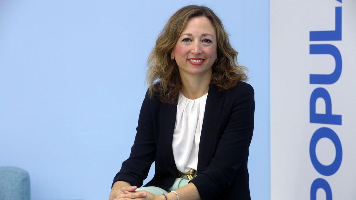 Patricia Navaro, presidenta del PP en Málaga y delegada del Gobierno andaluz en Málaga