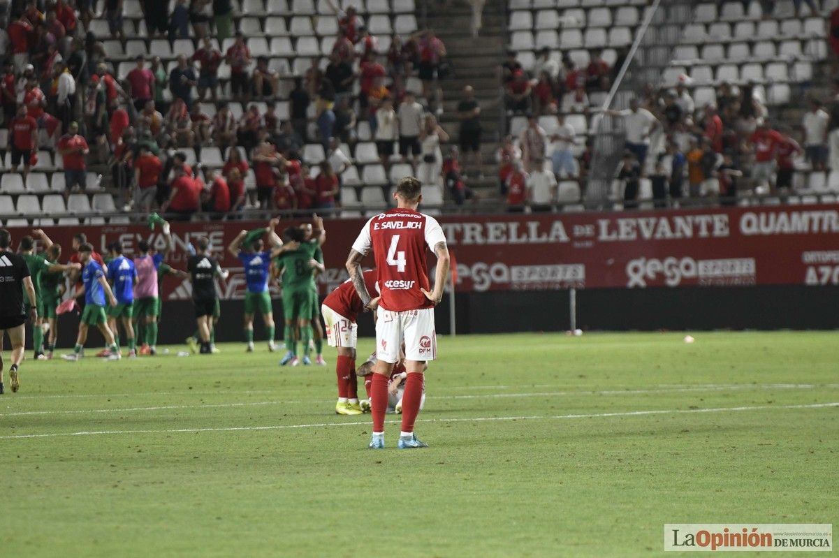 Así fue el encuentro del play off del Real Murcia y el Nástic en la lucha por el ascenso