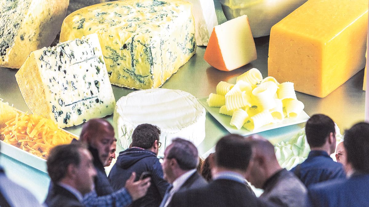 Visitantes en la pasada edición de Alimentaria, en el 2018