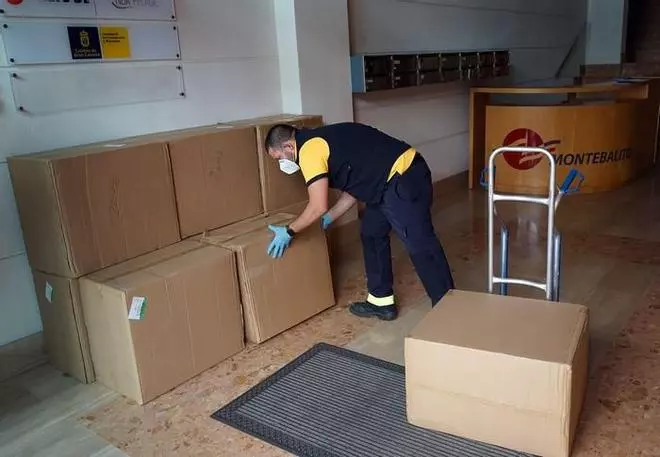 Coronavirus en Canarias| Mascarillas para transportistas