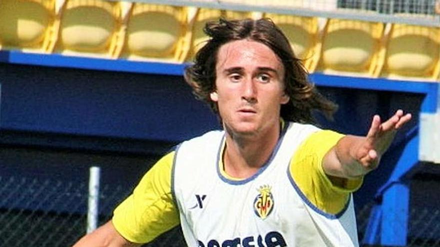 Aleix García, en su etapa en el Villarreal.