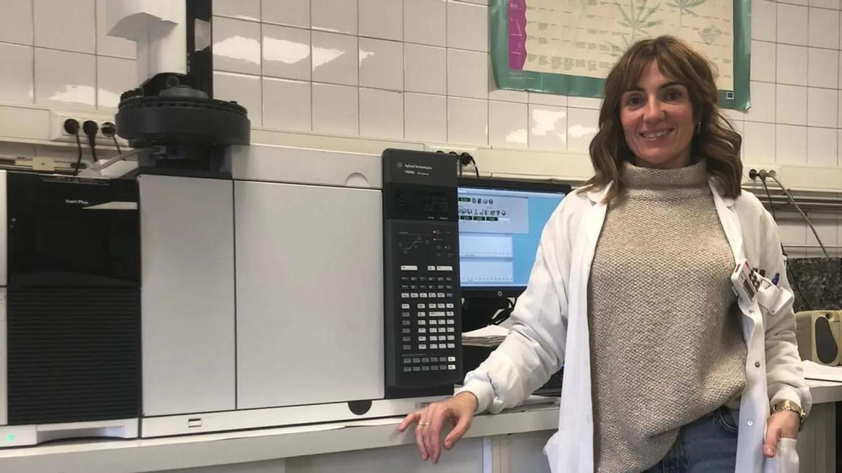 La investigadora Pamela Cabarcos Fernández