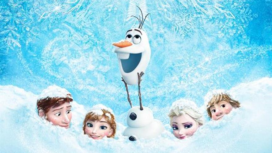 Los protagonistas de 'Frozen'.
