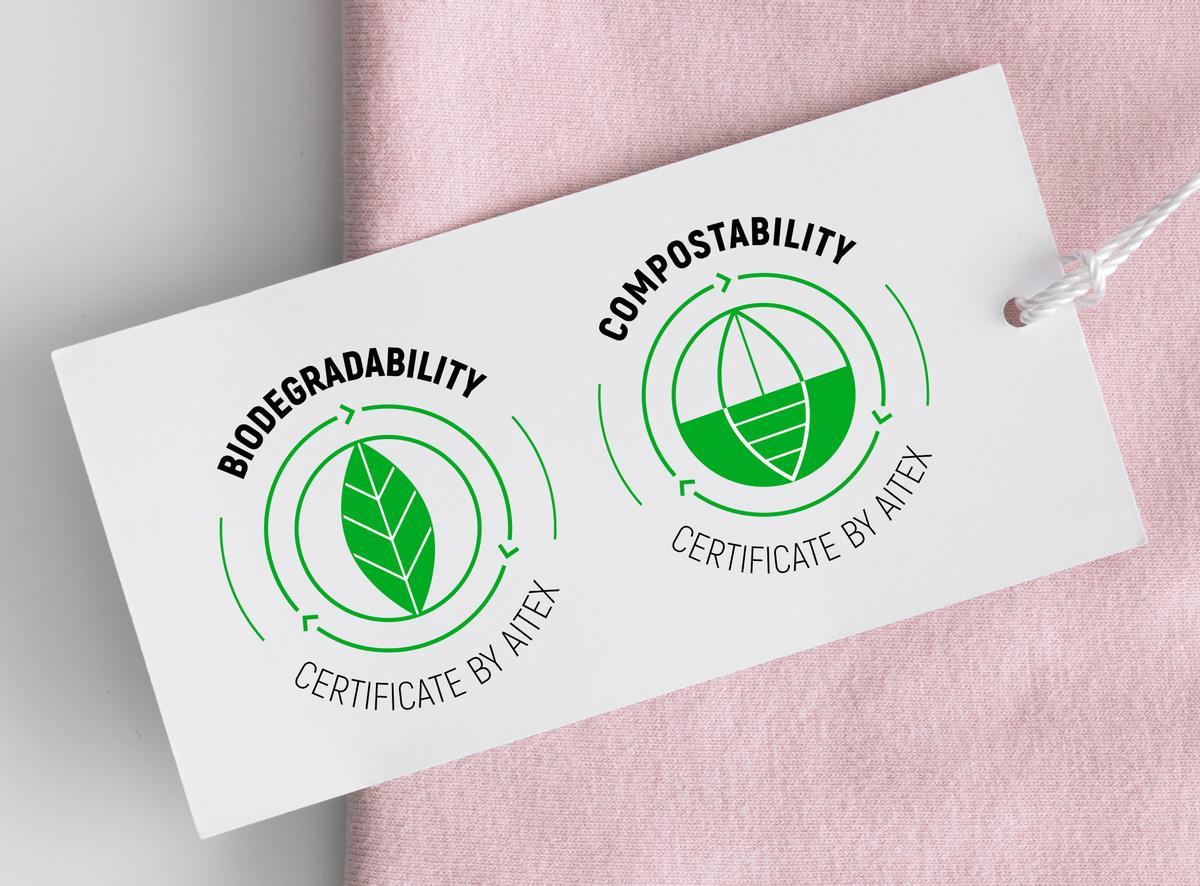 El nuevo certificado de biodegradabilidad y compostabilidad ha sido creado por AITEX, centro tecnológico líder en investigación, desarrollo e innovación en el sector textil
