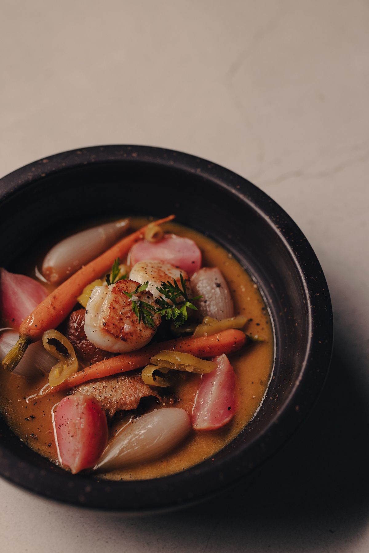 Así es y esto se come en el restaurante Open de Alicante