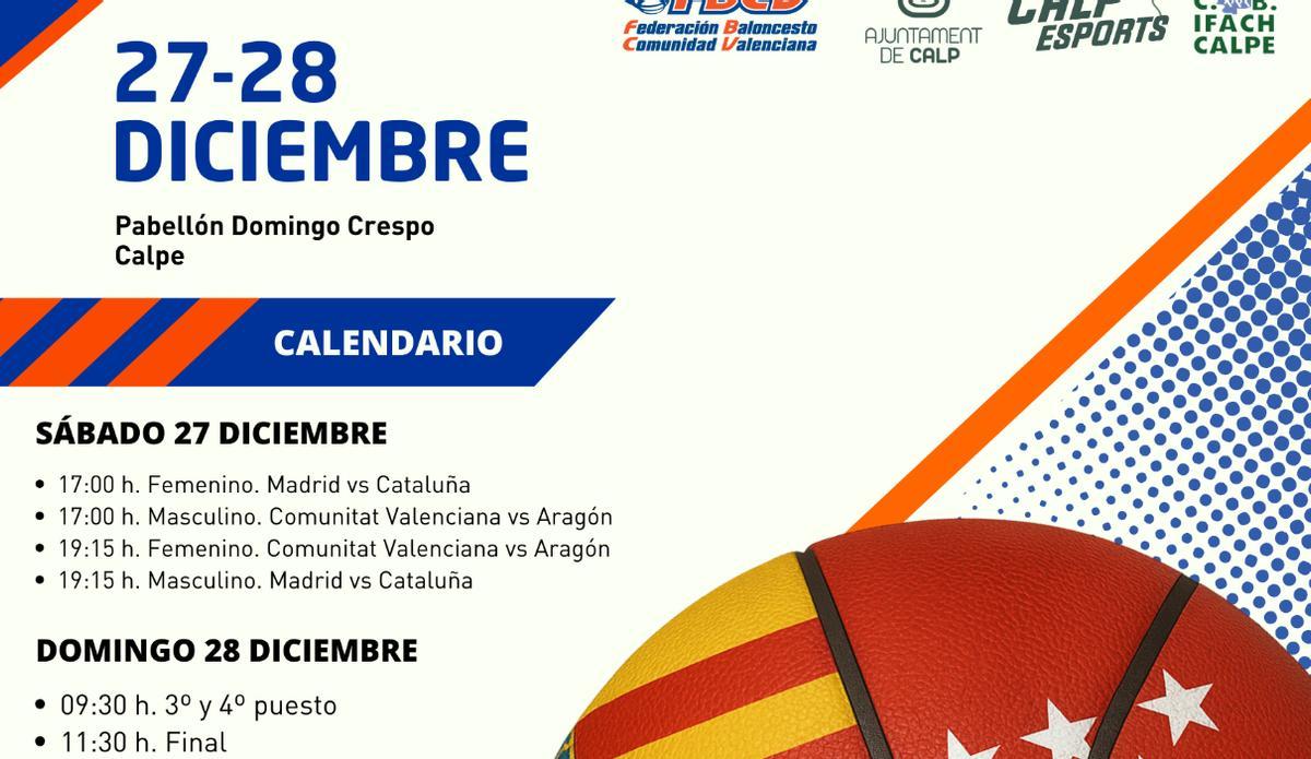 Cartel Torneo Infantil Calpe.