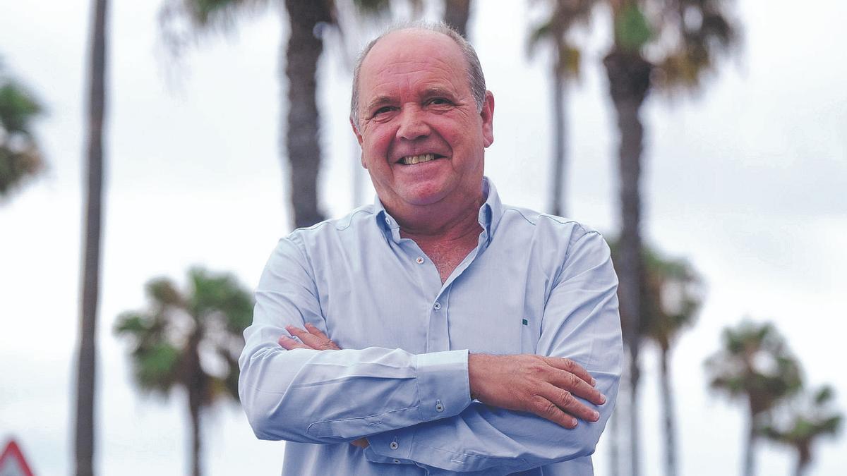 El ingeniero industrial José Antonio Lucendo en Las Palmas de Gran Canaria.