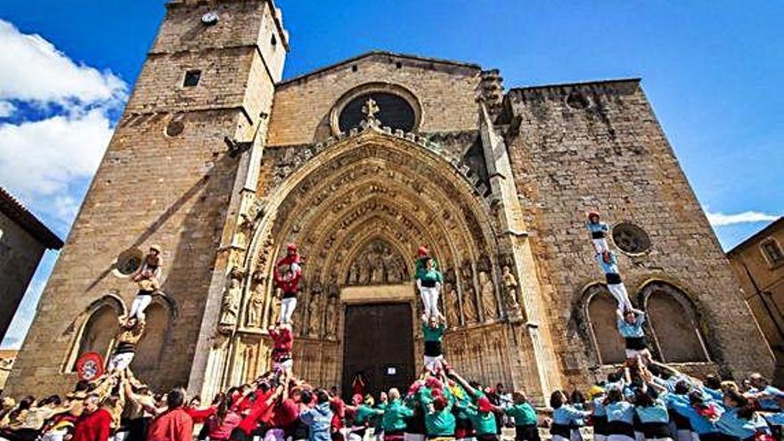 Un moment de l&#039;exhibició, diumenge, a Castelló.