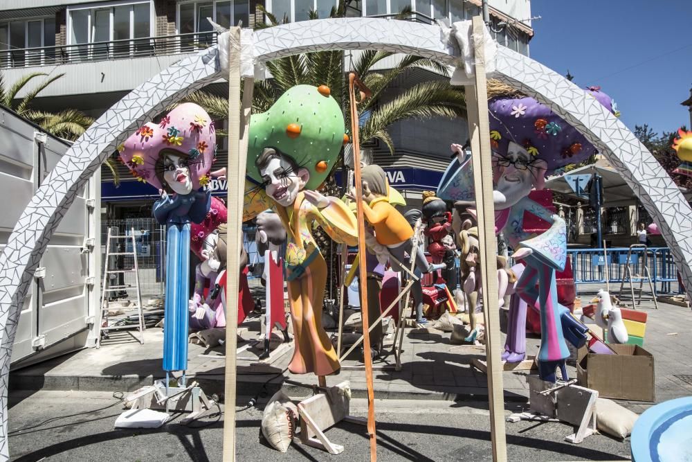 Hogueras de Alicante 2018: Los monumentos más ácidos