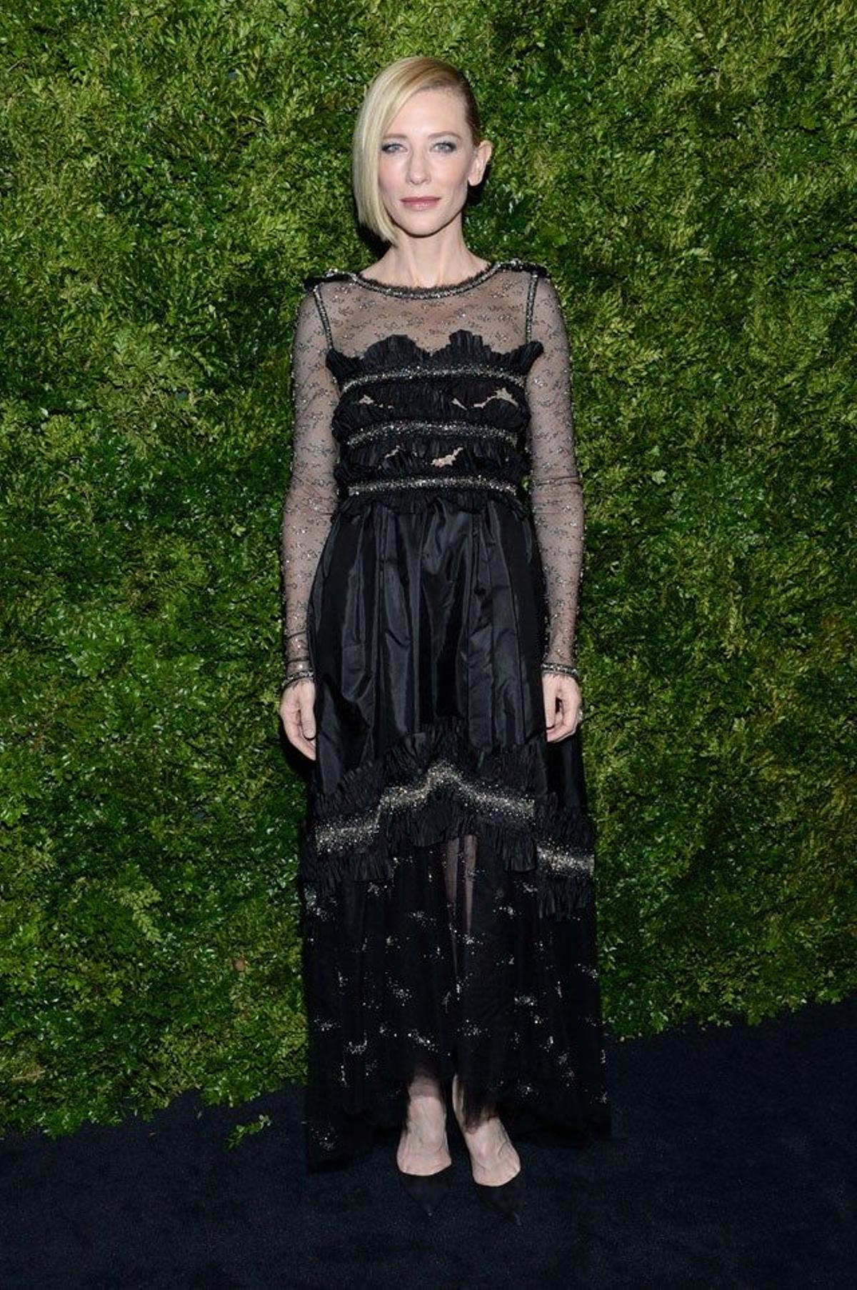 Cate Blanchett, en el homenaje que recibió en el MOMA