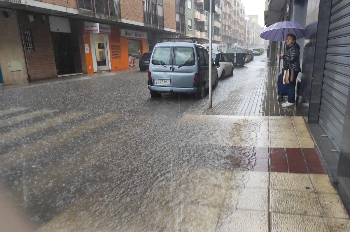 El objetivo del gran colector que se prevé construir es evitar situaciones como las vividas con el último temporal en Burriana.