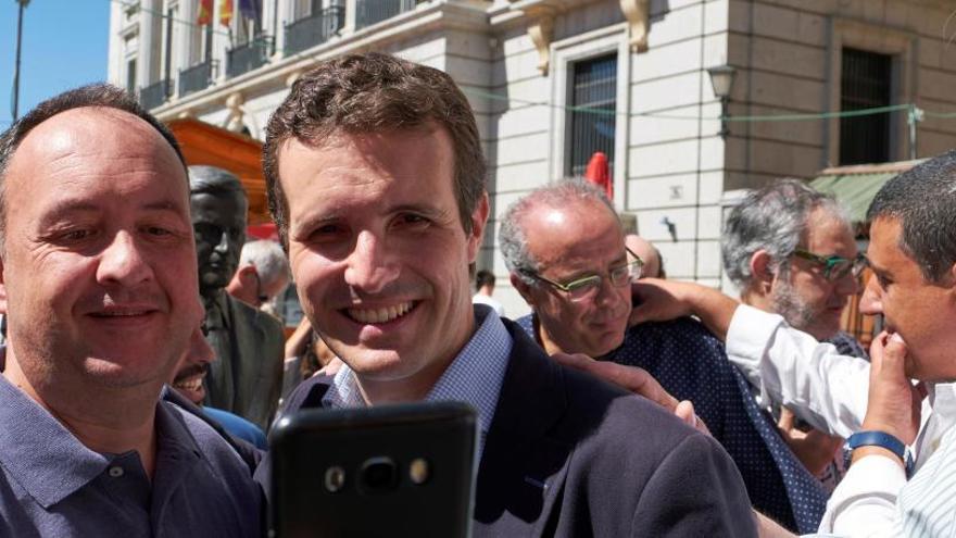 Casado, en un acto público este fin de semana en Ávila.