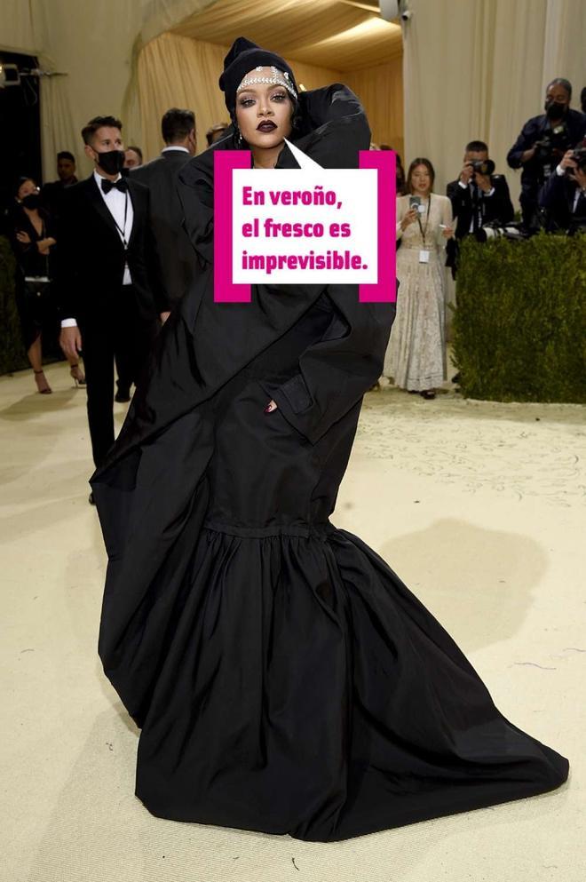 Rihanna en la Met Gala 2021