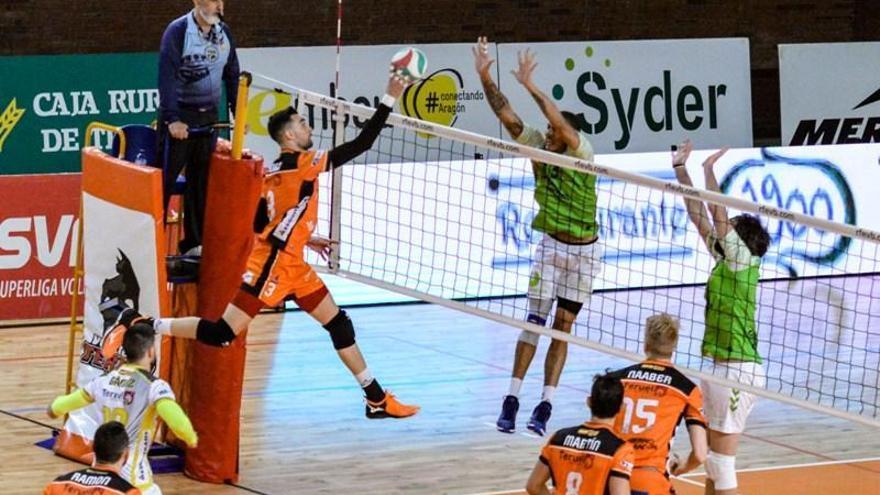 Importante victoria del CV Teruel ante un gran Voley Palma (3-1)