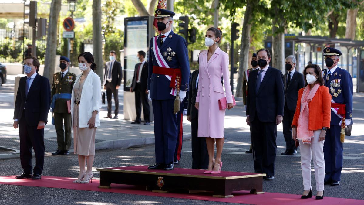 Los Reyes presiden el Día de las Fuerzas Armadas sin desfile por la pandemia